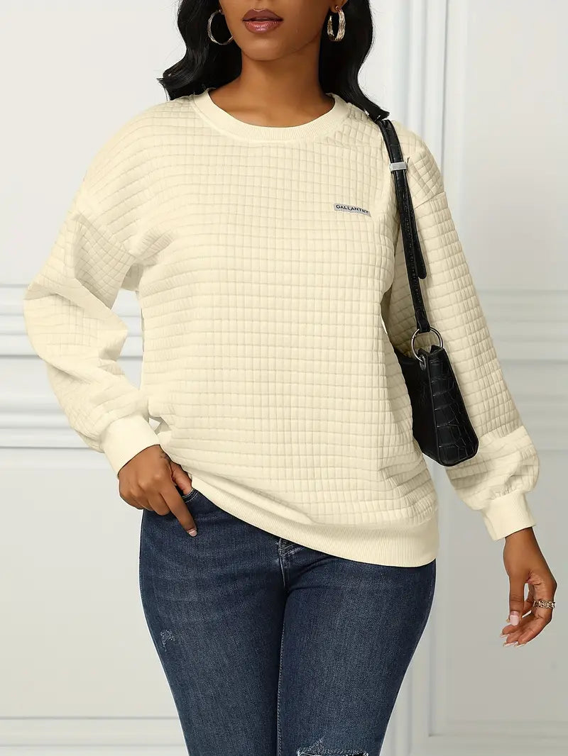 Suéter de diseño clásico