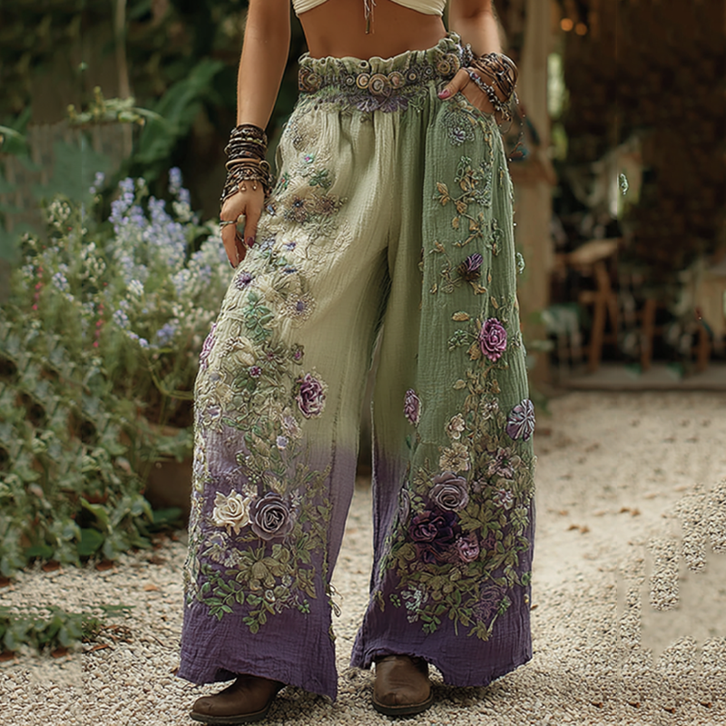 Pantalones de inspiración vintage
