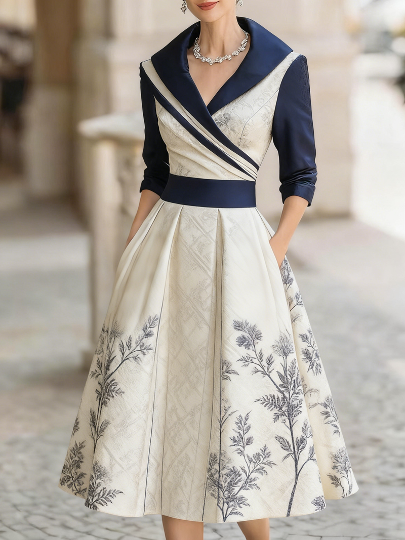 Vestido de inspiración vintage