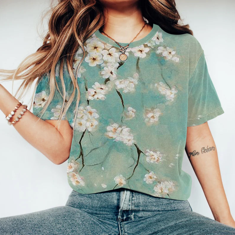 Camiseta de inspiración vintage
