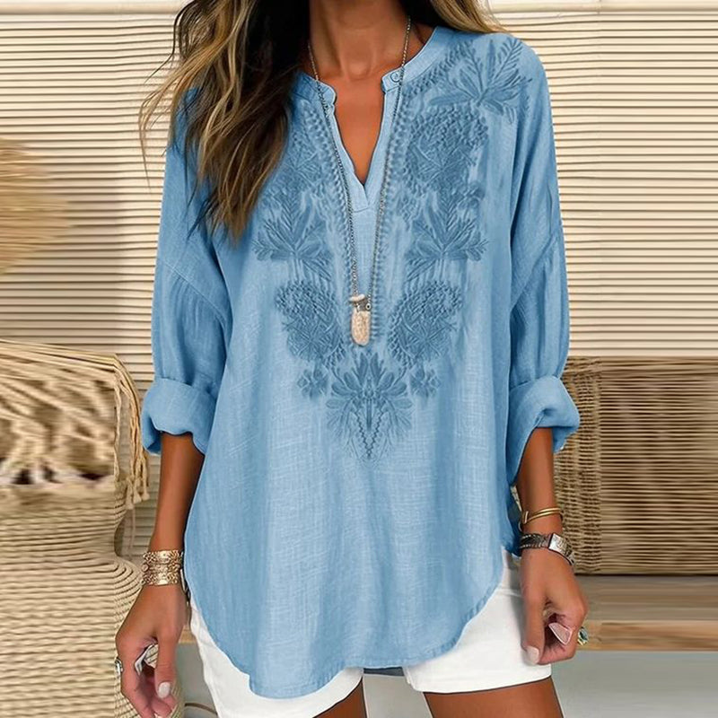 Blusa de inspiración vintage