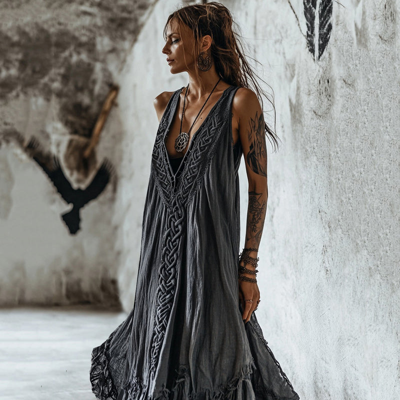 Vestido de inspiración vintage