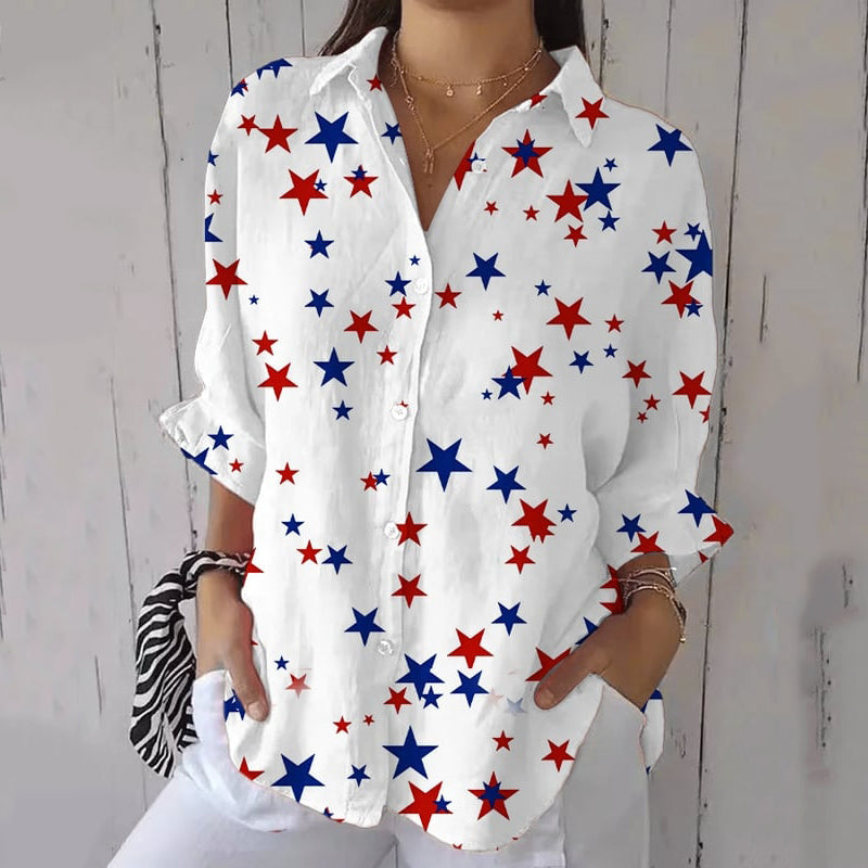 Camisa de estilo vintage atemporal