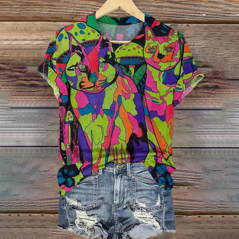Camiseta de inspiración vintage
