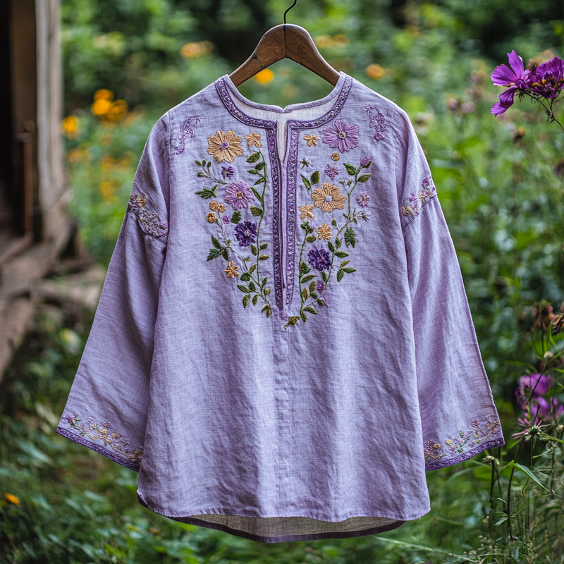 Camisa bellamente confeccionado