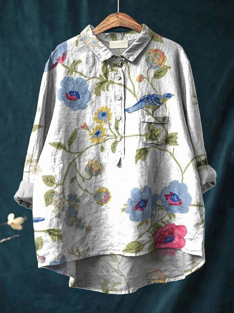 Camisa de inspiración vintage