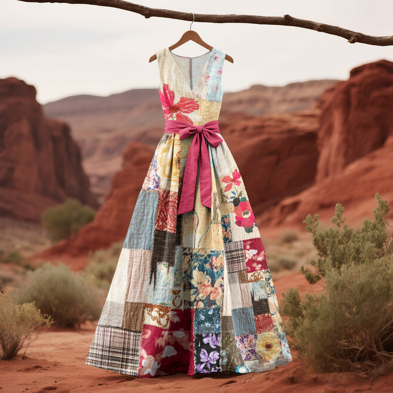 Vestido de inspiración vintage
