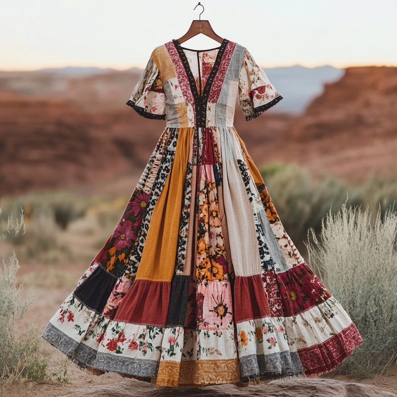 Vestido vintage clásico