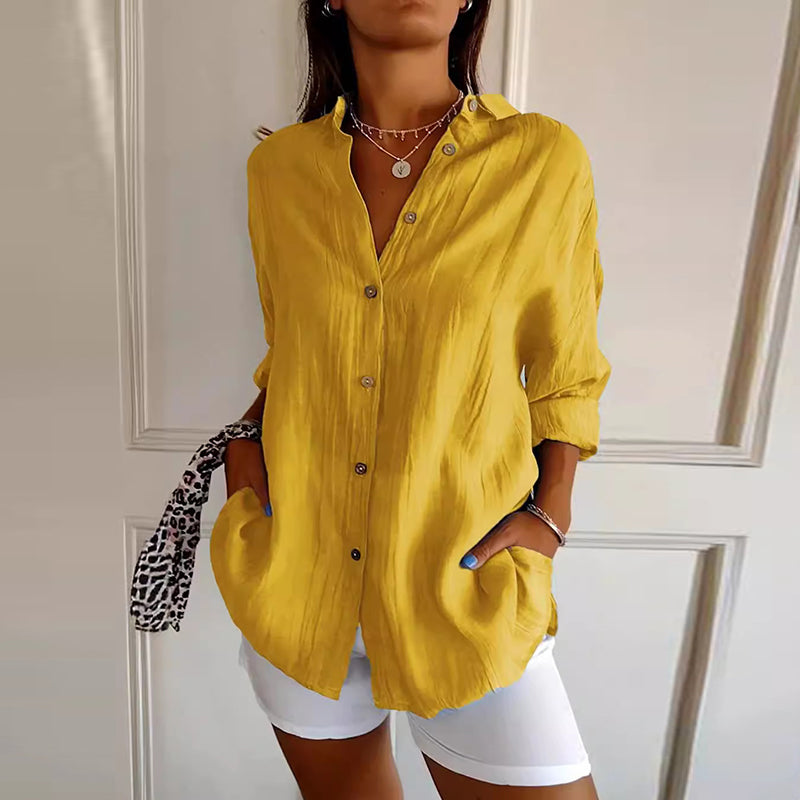 Camisa de estilo vintage atemporal