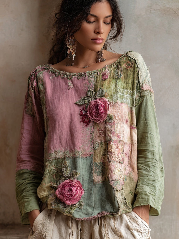 Camisa de estilo vintage atemporal