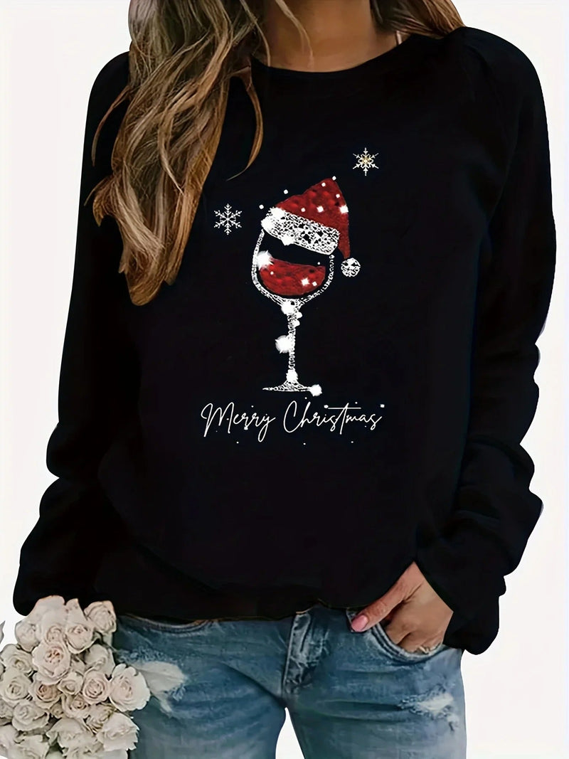 CM | MW - Sudadera festiva con magia navideña