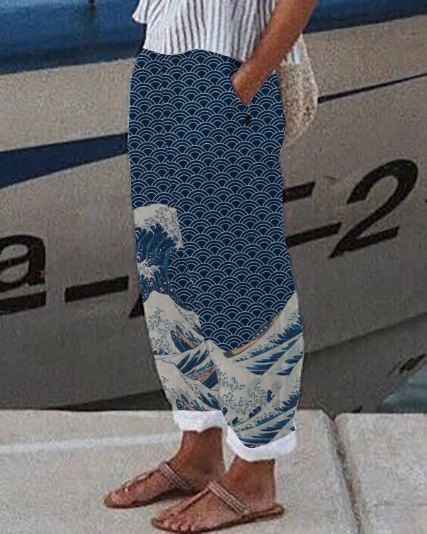 Pantalones de diseño cuidado
