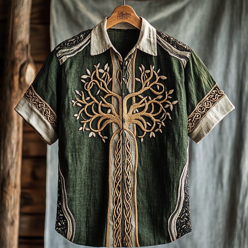 Camisa de diseño cuidado