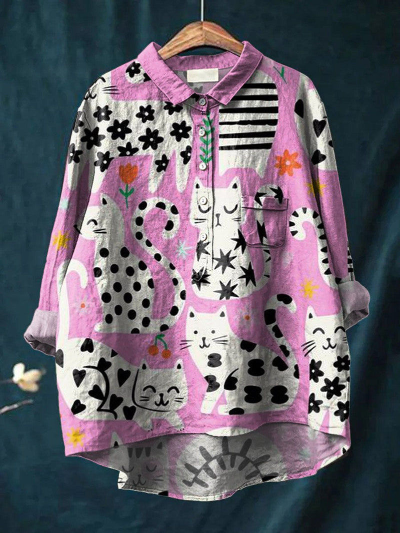 Camisa de inspiración vintage