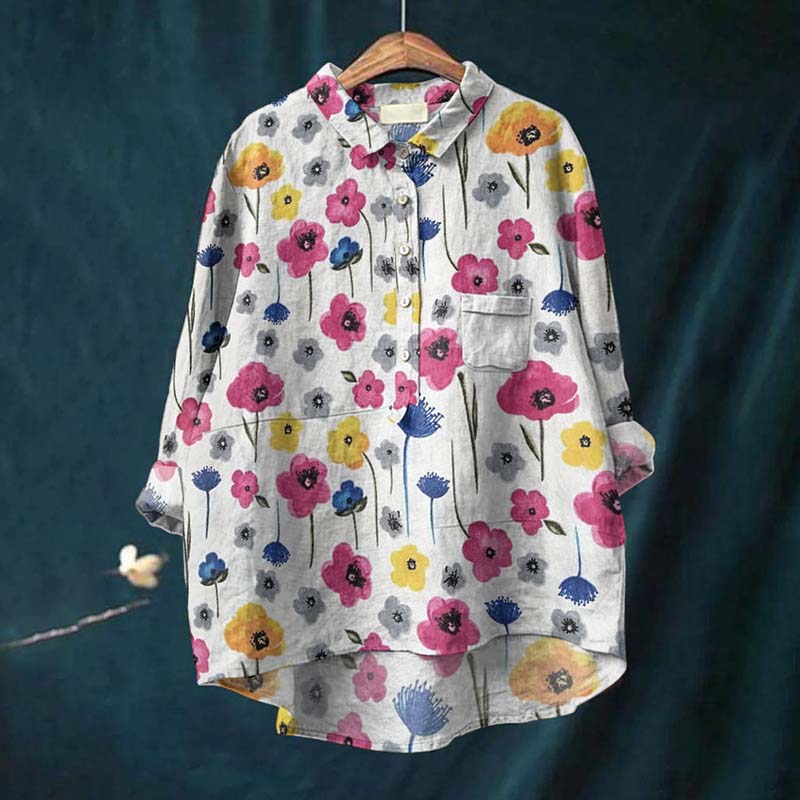 Camisa de estilo vintage atemporal