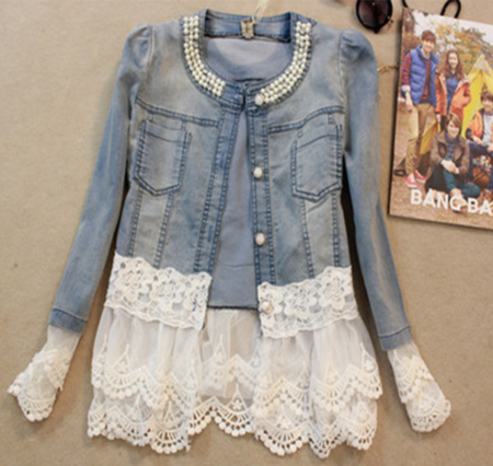 Chaqueta de inspiración vintage
