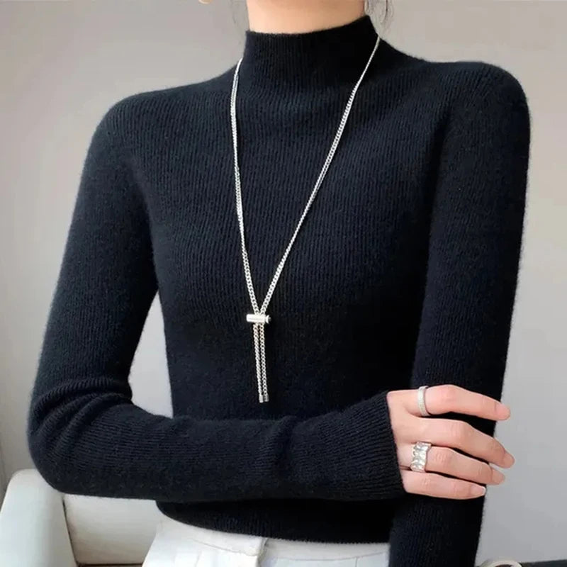 CM | MW - Acogedor jersey de cuello alto