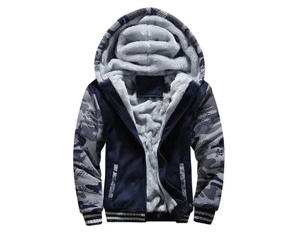 CM | Sudadera con capucha oversize de invierno para hombre