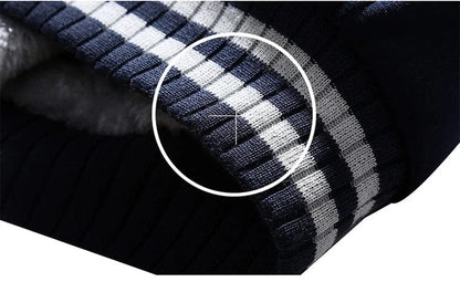 CM | Sudadera con capucha oversize de invierno para hombre