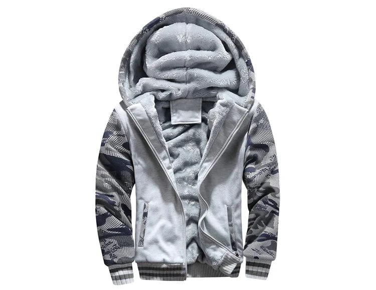 CM | Sudadera con capucha oversize de invierno para hombre