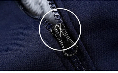 CM | Sudadera con capucha oversize de invierno para hombre