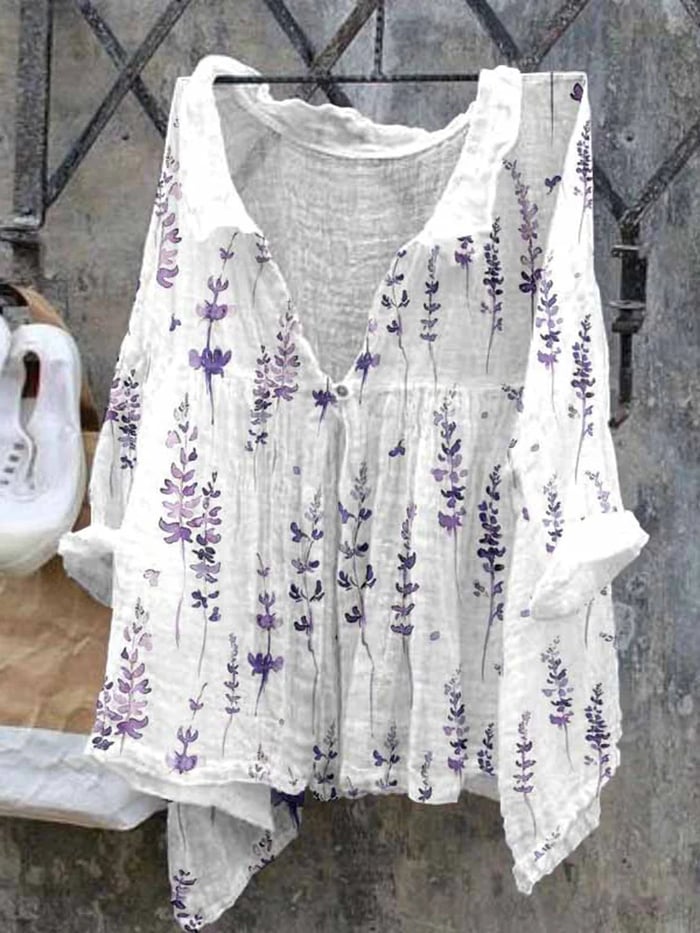 Camisa de estilo vintage atemporal