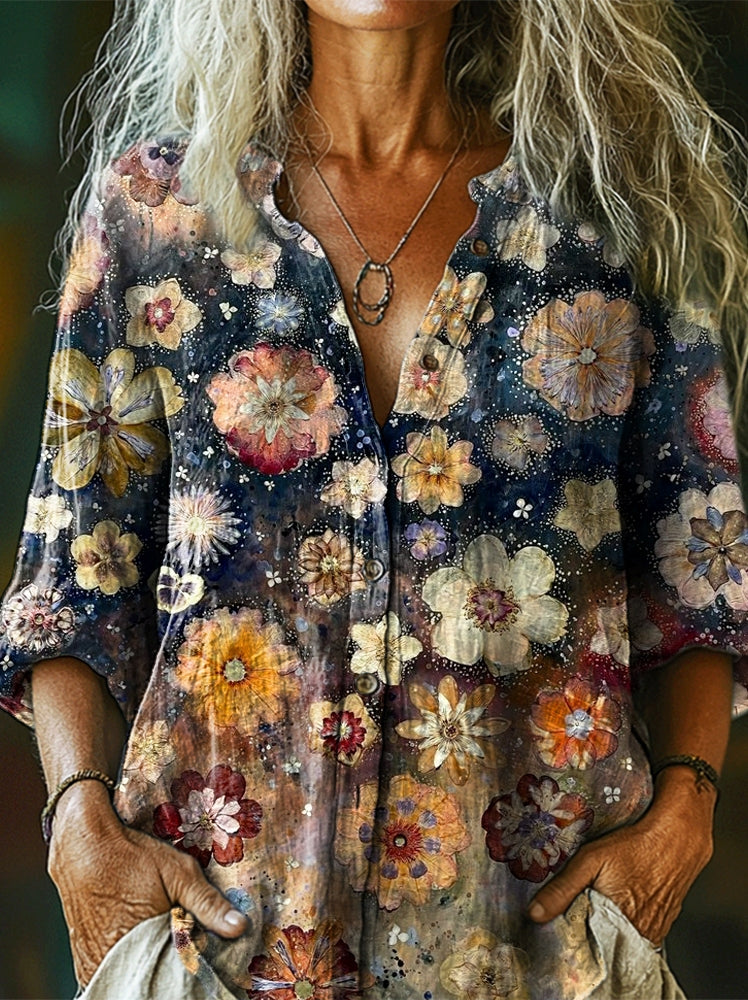 Camisa bellamente confeccionado
