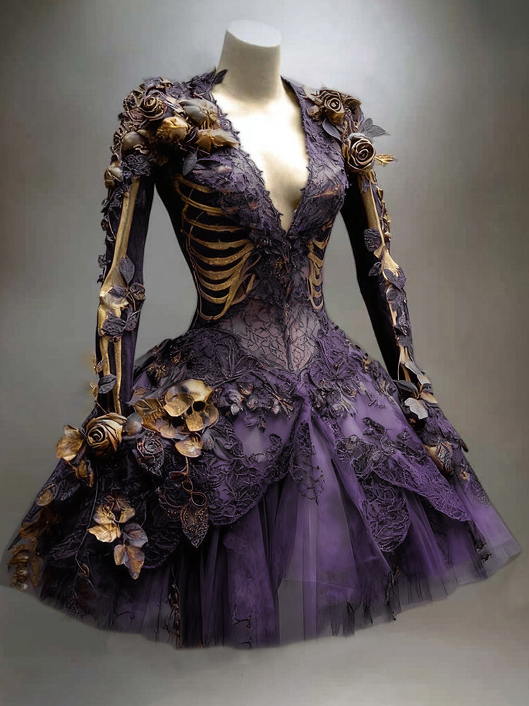 Vestido de inspiración vintage