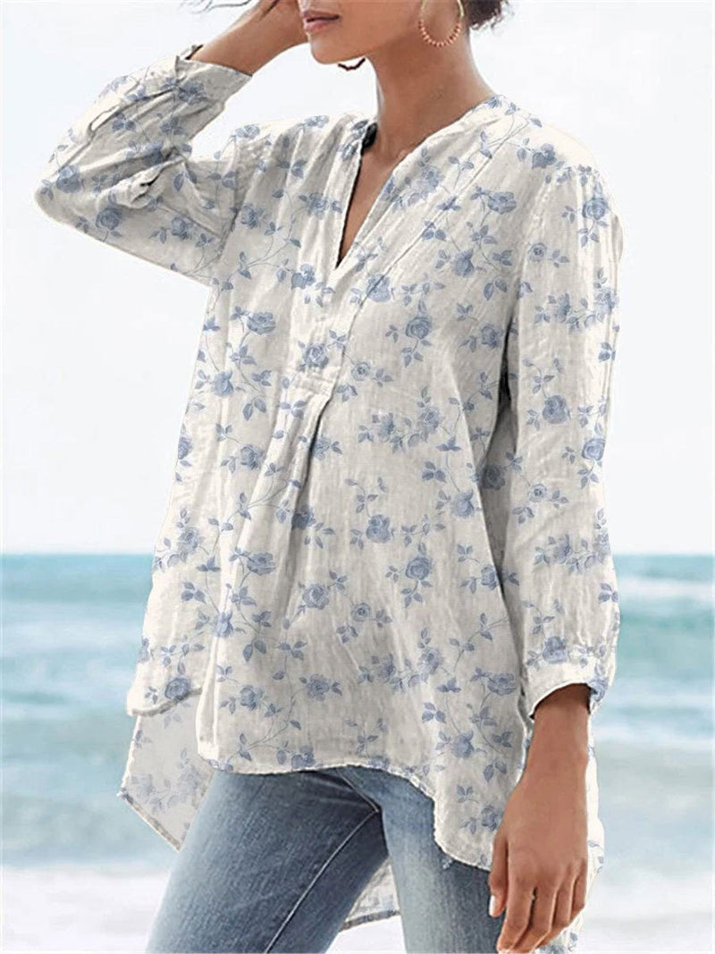 Camisa de estilo vintage atemporal