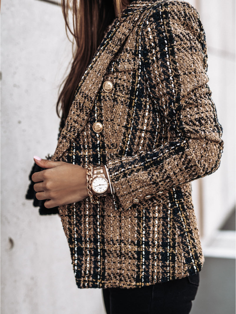Chaqueta de estilo vintage atemporal