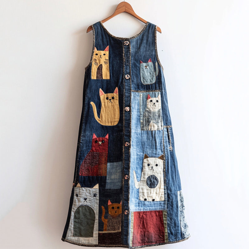 Vestido de inspiración vintage