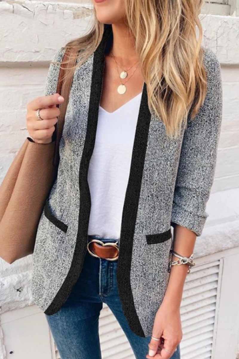 Chaqueta de diseño clásico