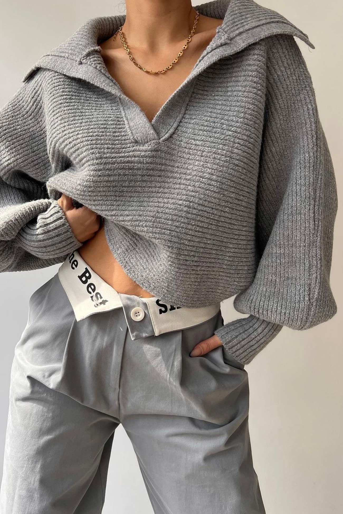 Suéter de diseño elegante