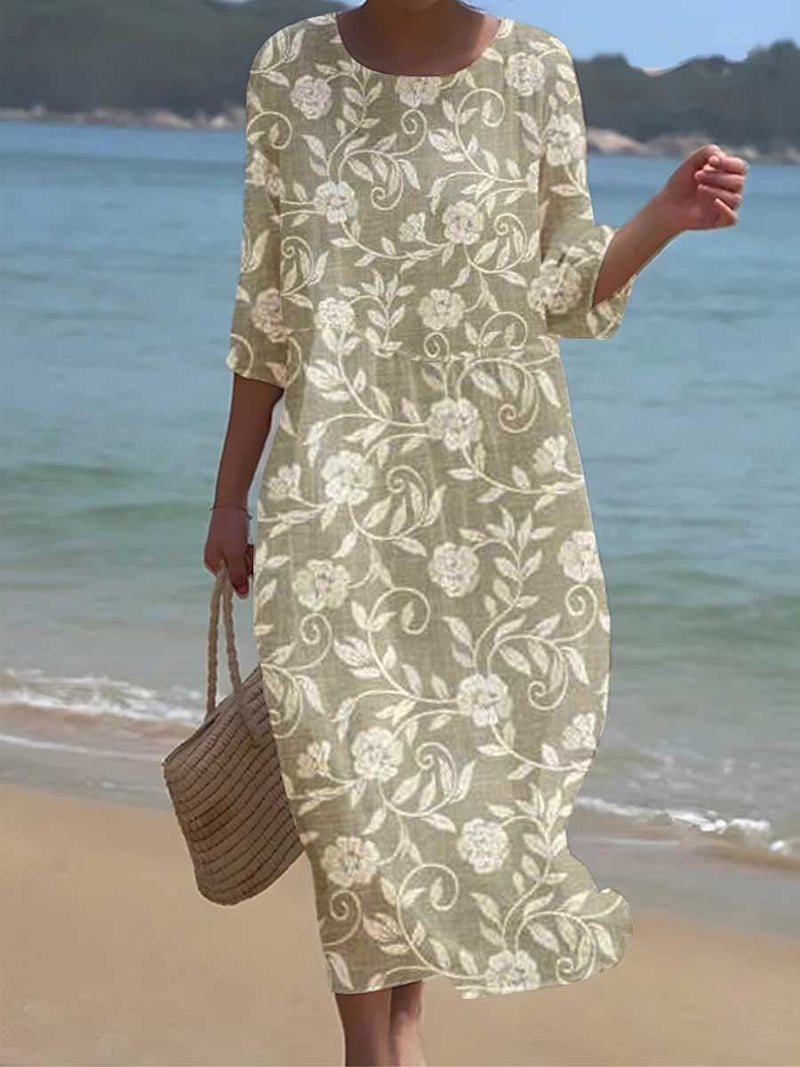 Vestido de estilo vintage atemporal