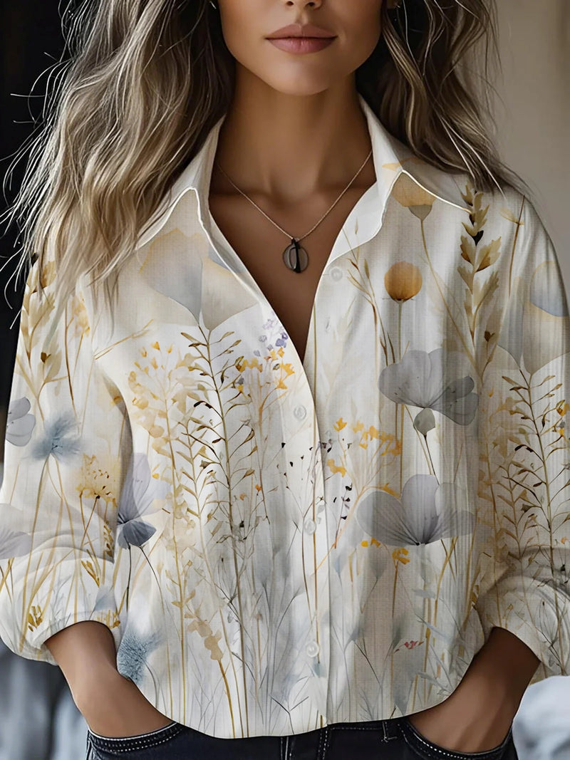 Camisa de estilo vintage atemporal
