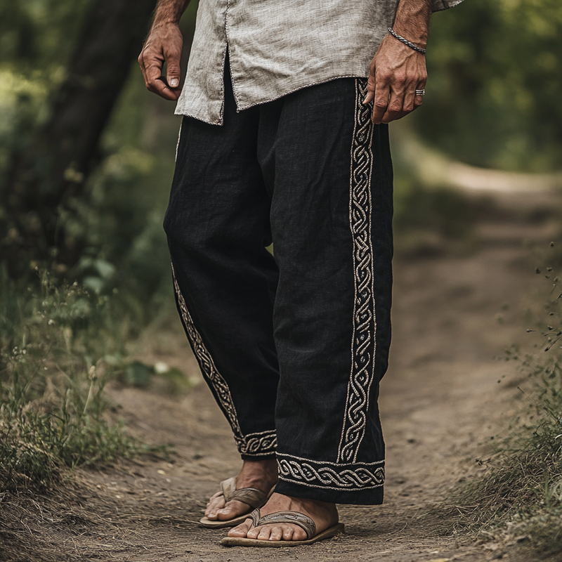 Pantalones de diseño elegante