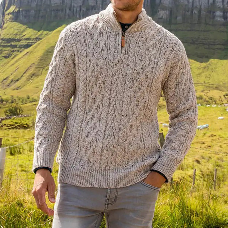Suéter de estilo vintage atemporal