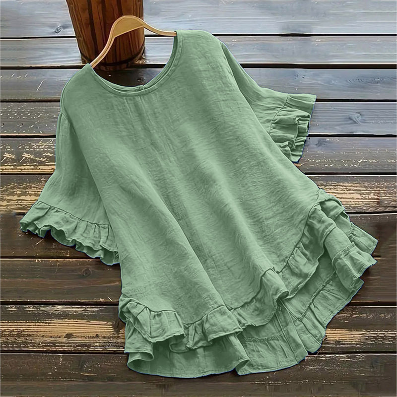 Camisa de estilo vintage atemporal