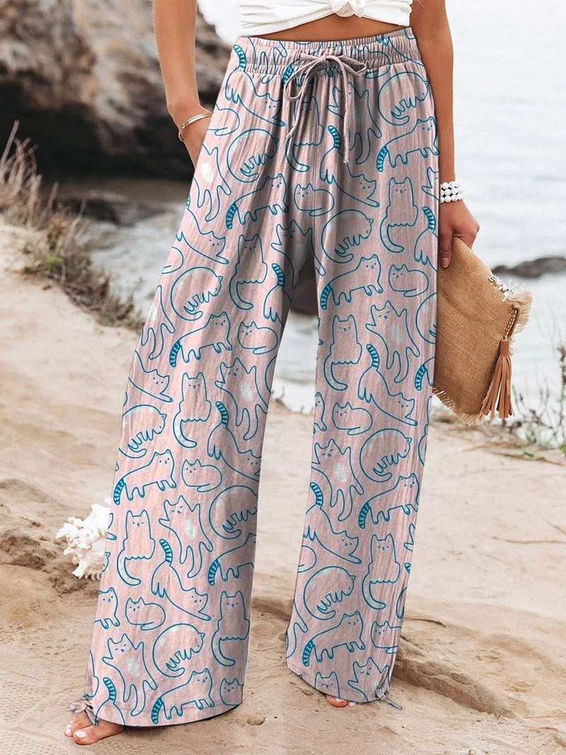 Pantalones de diseño cuidado