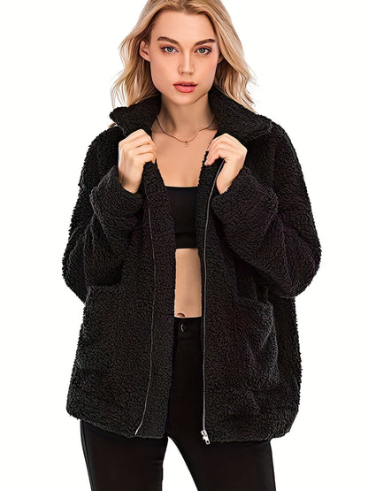 CM | Chaqueta Teddy para mujer
