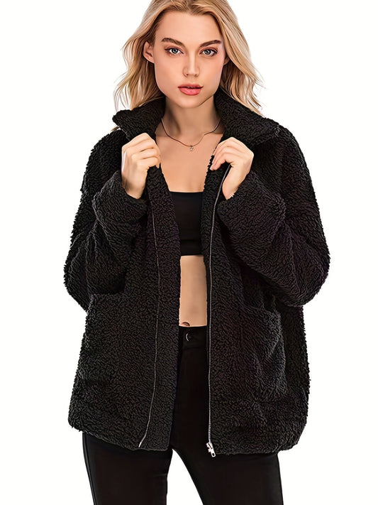 CM | Chaqueta Teddy para mujer