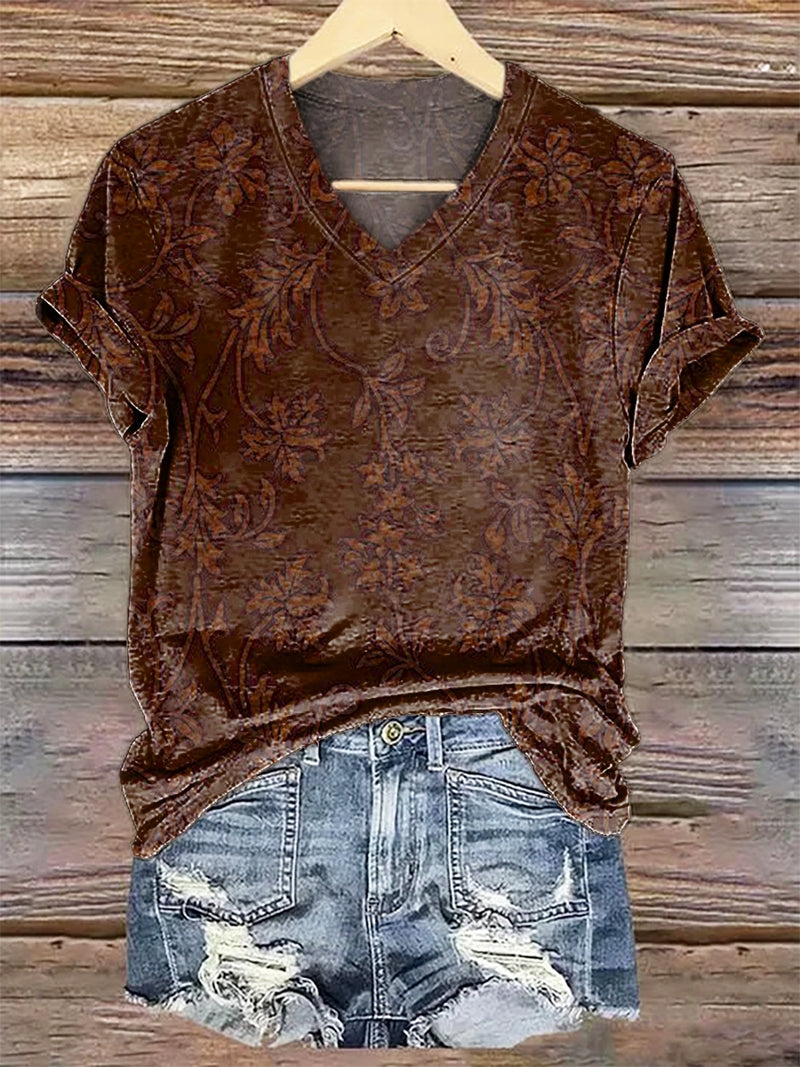 Camiseta de diseño cuidado