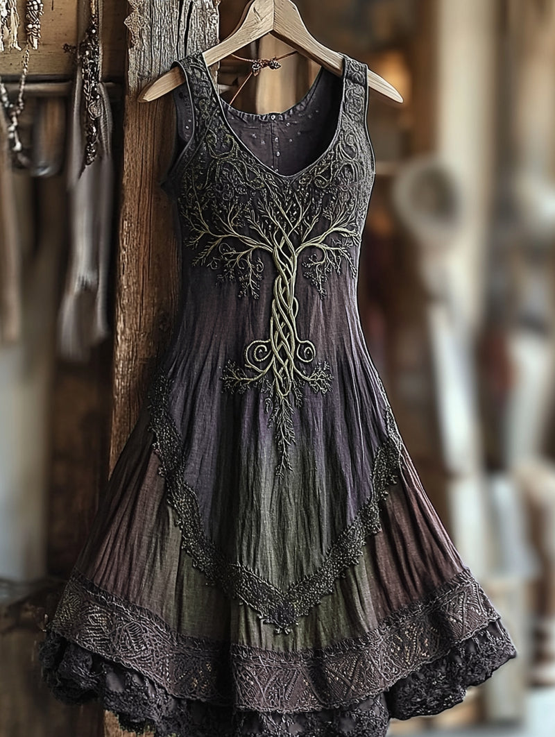 Vestido de estilo vintage atemporal