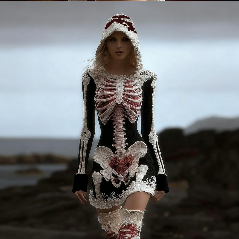 Vestido de diseño cuidado