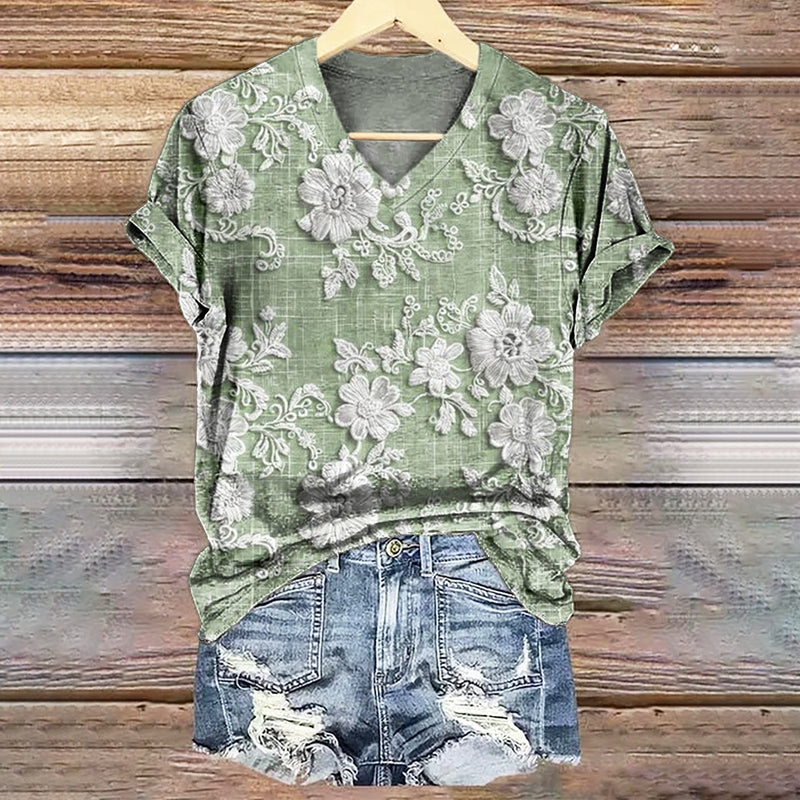 Camiseta bellamente confeccionado