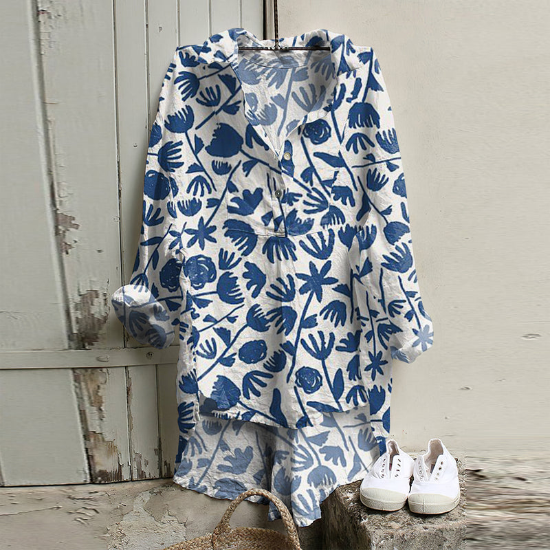 Camisa de estilo vintage atemporal