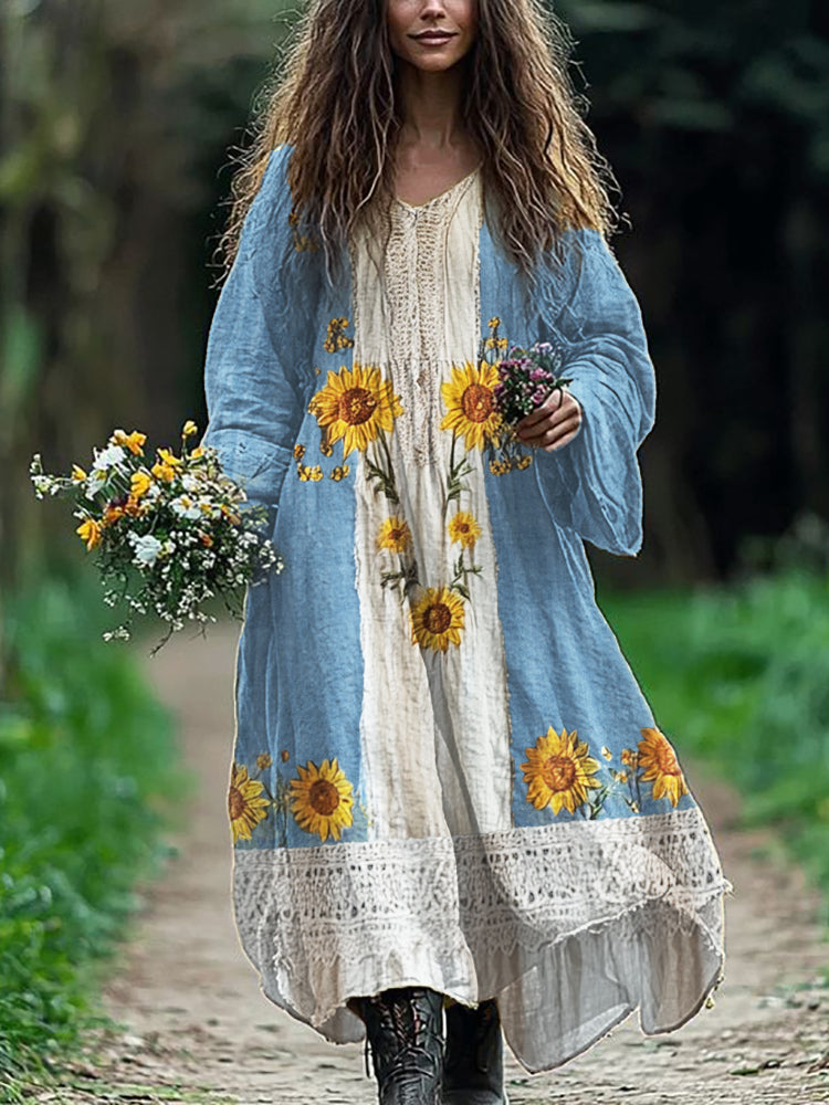 Vestido de inspiración vintage