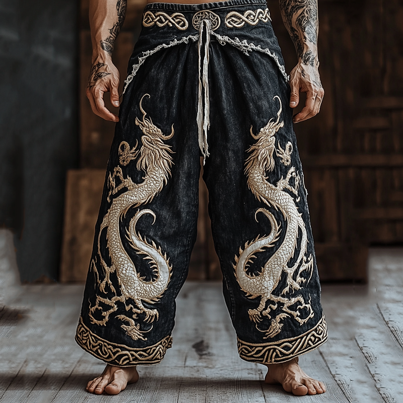 Pantalones de diseño clásico