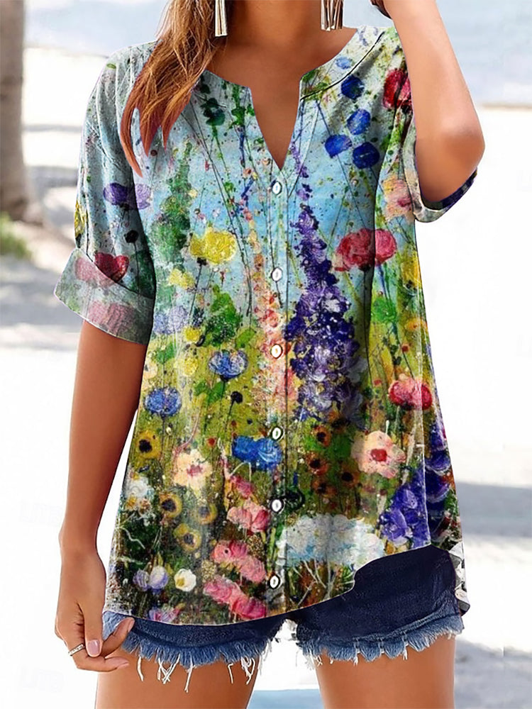 Camisa de inspiración vintage