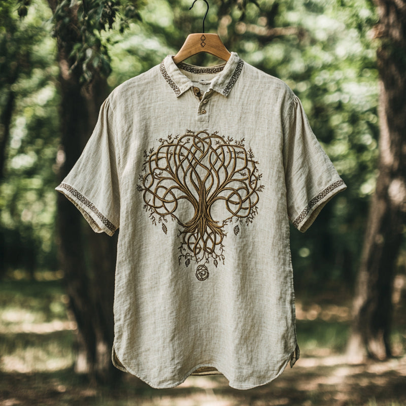 Camisa bellamente confeccionado